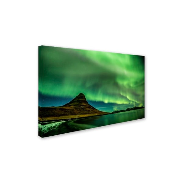 Dan Ballard 'Northern Lights Dance' Canvas Art,22x32